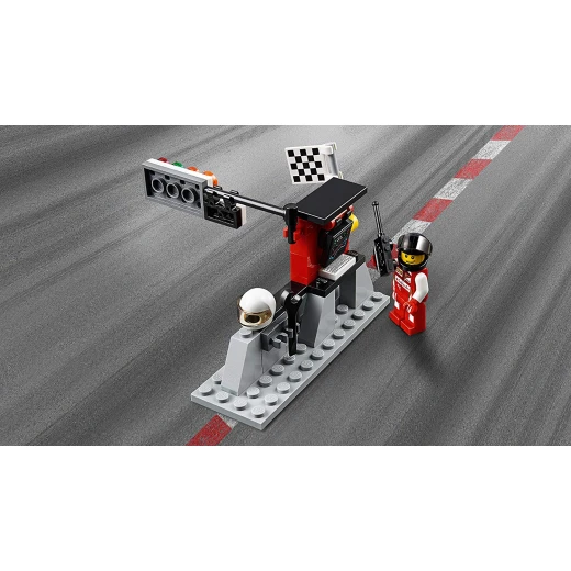 LEGO Speed Champions Scuderia Ferrari SF16-H Building Blocks Car for Kids 7 to 14 Years (184 Pcs) - ليجو - Image 3