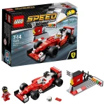 LEGO Speed Champions Scuderia Ferrari SF16-H Building Blocks Car for Kids 7 to 14 Years (184 Pcs) - ليجو