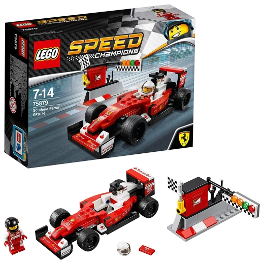 LEGO Speed Champions Scuderia Ferrari SF16-H Building Blocks Car for Kids 7 to 14 Years (184 Pcs) LEGO Speed Champions Scuderia Ferrari SF16-H Building Blocks Car for Kids 7 to 14 Years (184 Pcs)