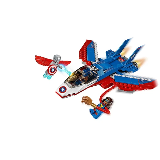 LEGO Superheroes Captain America Jet Pursuit - ليجو - Image 3