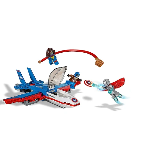 LEGO Superheroes Captain America Jet Pursuit - ليجو - Image 11