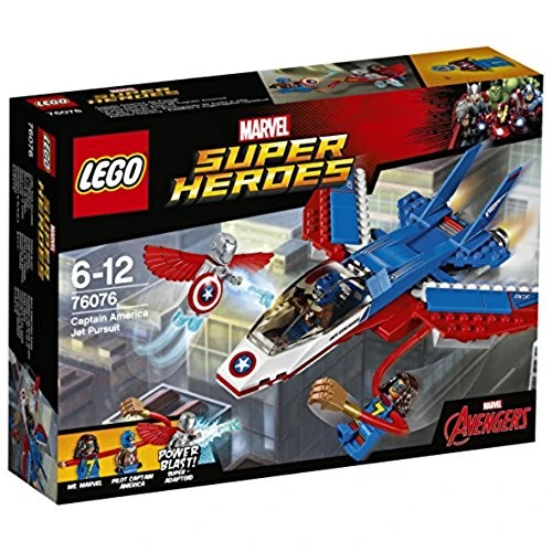 LEGO Superheroes Captain America Jet Pursuit