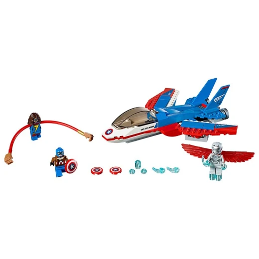 LEGO Superheroes Captain America Jet Pursuit - ليجو - Image 10