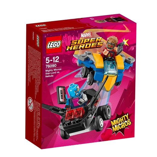 LEGO Super Heroes Mighty Micros: Star-Lord vs. Nebula - ليجو - Image 8