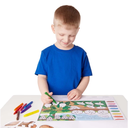 Melissa & Doug Colors & Shapes Activity Pad - ميليسا اند دوج - Image 3