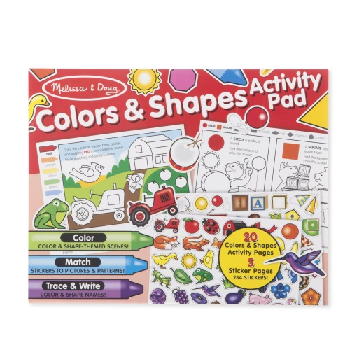 Melissa & Doug Colors & Shapes Activity Pad Melissa & Doug Colors & Shapes Activity Pad