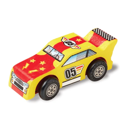 Melissa & Doug Wooden Craft Kit Race Car - Melissa &amp; Doug - Image 2