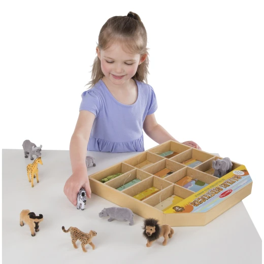 Melissa & Doug Safari Sidekicks - 10 Collectible Wild Animals - ميليسا اند دوج - Image 5