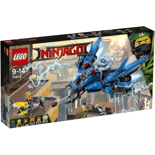 LEGO Ninjago Movie Lightning Jet Toy, 876 pieces - ليجو - Image 8