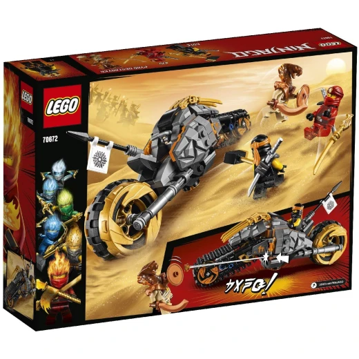 LEGO Ninjago: Cole's Dirt Bike, 212 pieces - ليجو - Image 9
