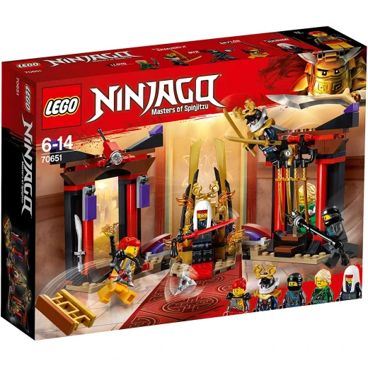 LEGO Ninjago Masters of Spinjitzu, Throne Room Showdown Building Set Construction Toy for Kids, 221 pieces - ليجو - Image 9