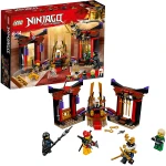 LEGO Ninjago Masters of Spinjitzu, Throne Room Showdown Building Set Construction Toy for Kids, 221 pieces - ليجو