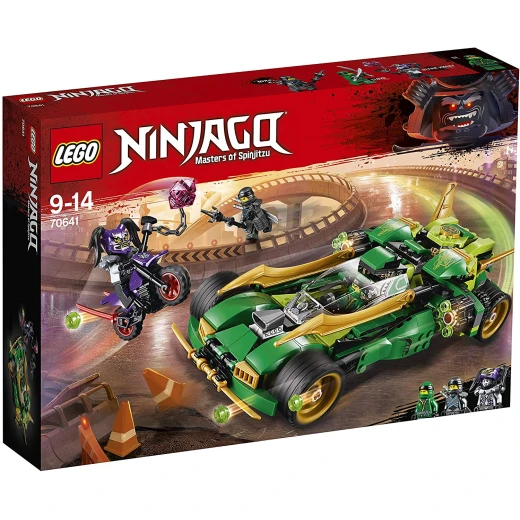 LEGO Ninja Nightcrawler, Bike and Car with Shooter Function, Masters of Spinjitzu Building Set, 552 pieces. - ليجو - Image 2