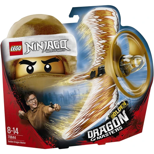 LEGO Ninjago Golden Dragon Master Flying Toy, Easy to Fly Glider for Kids - ليجو - Image 8