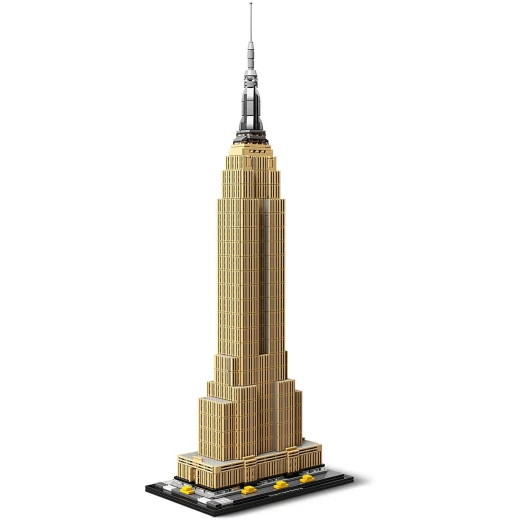LEGO Architecture Empire State Building New York Landmark Collectible Model Building Set, 1760 pieces - ليجو - Image 3