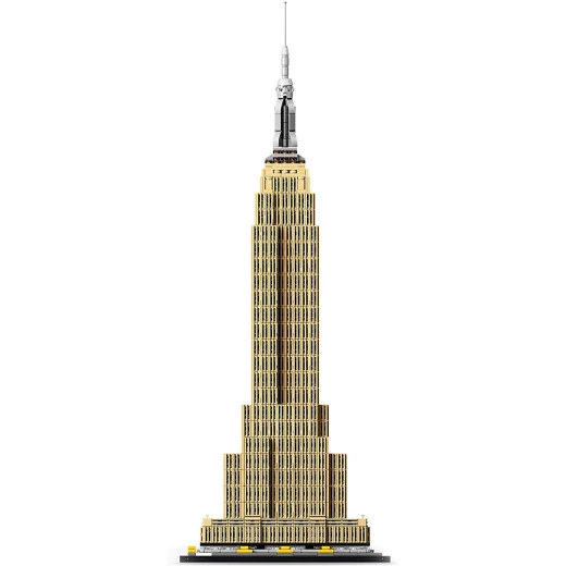 LEGO Architecture Empire State Building New York Landmark Collectible Model Building Set, 1760 pieces - ليجو - Image 2