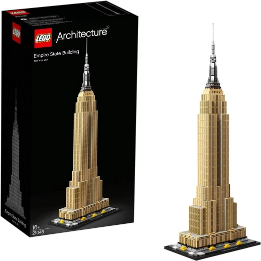 LEGO Architecture Empire State Building New York Landmark Collectible Model Building Set, 1760 pieces LEGO Architecture Empire State Building New York Landmark Collectible Model Building Set, 1760 pieces