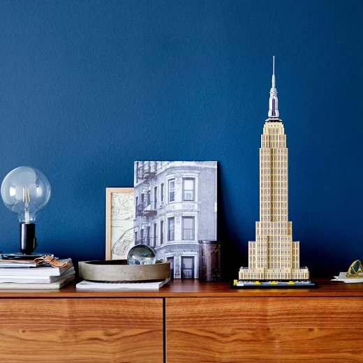 LEGO Architecture Empire State Building New York Landmark Collectible Model Building Set, 1760 pieces - ليجو - Image 7