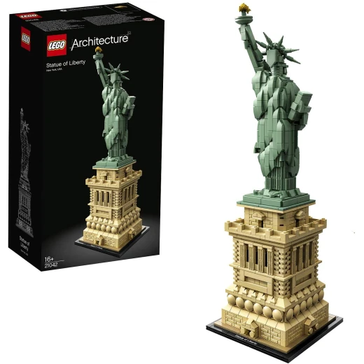 LEGO Architecture Statue of Liberty Model Building Set, 1685 Pieces LEGO Architecture Statue of Liberty Model Building Set, 1685 Pieces