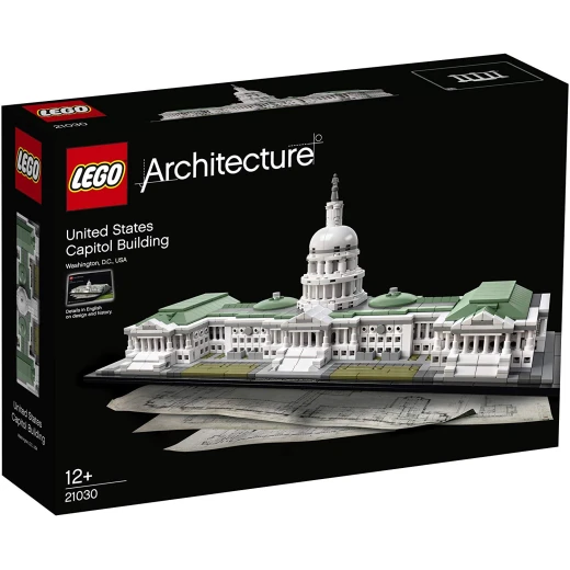 LEGO Architecture United States Capitol Building Model Set, 1032 pieces - ليجو - Image 6