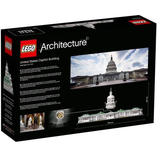 LEGO Architecture United States Capitol Building Model Set, 1032 pieces - ليجو - Image 5