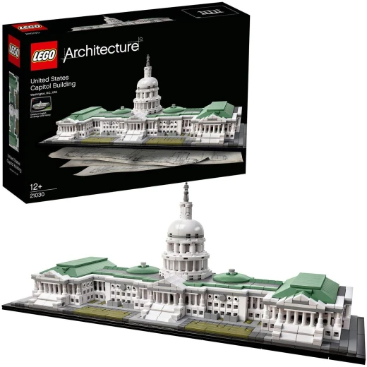 LEGO Architecture United States Capitol Building Model Set, 1032 pieces LEGO Architecture United States Capitol Building Model Set, 1032 pieces