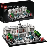 LEGO Architecture Trafalgar Square Building Set with London Landmark National Gallery Collectible Model, 1197 pieces. - ليجو