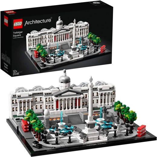 LEGO Architecture Trafalgar Square Building Set with London Landmark National Gallery Collectible Model, 1197 pieces. LEGO Architecture Trafalgar Square Building Set with London Landmark National Gallery Collectible Model, 1197 pieces.
