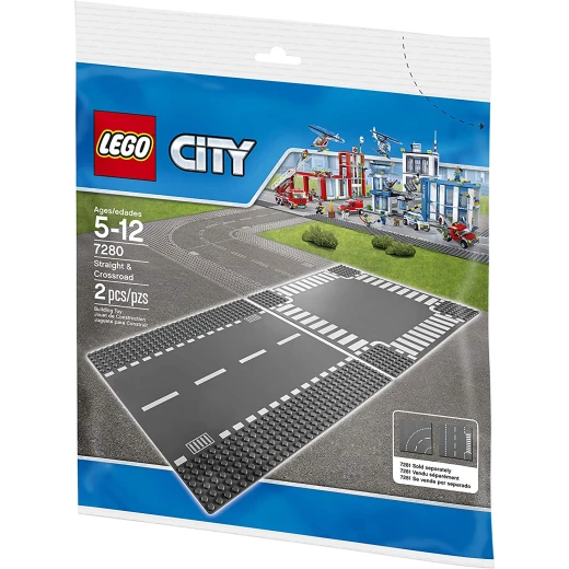LEGO City Supplementary Straight and Crossroad - ليجو - Image 4