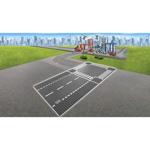 LEGO City Supplementary Straight and Crossroad - ليجو - Image 3