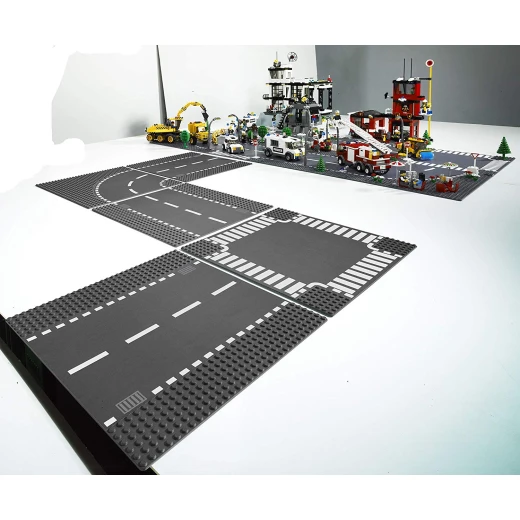 LEGO City Supplementary Straight and Crossroad - ليجو - Image 2