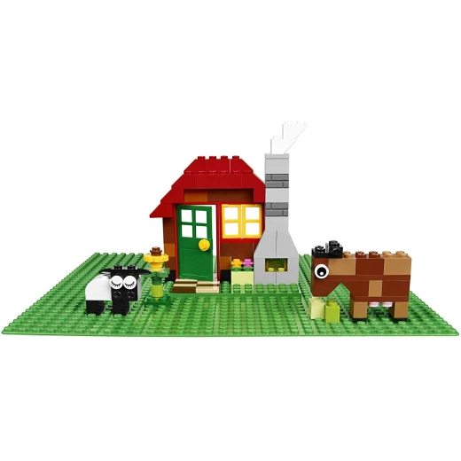 LEGO Classic Base Extra Large Building Plate 10 x 10 Inch Platform, Green - ليجو - Image 3