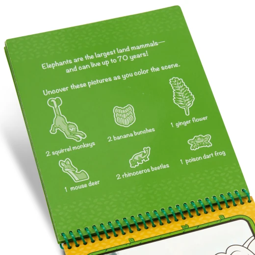 Melissa & Doug Water Wow - Jungle Water Reveal Pad - ميليسا اند دوج - Image 2