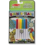 Melissa & Doug On The Go - Stained Glass - Animals - ميليسا اند دوج