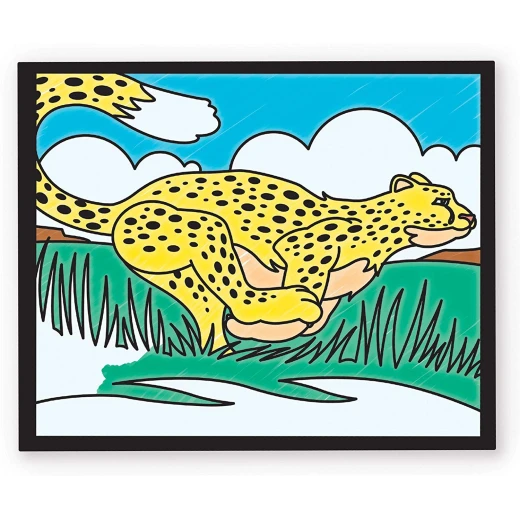 Melissa & Doug On The Go - Stained Glass - Animals - ميليسا اند دوج - Image 3