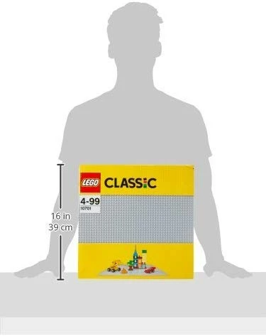 LEGO Classic Grey Baseplate Learning Toy - ليجو - Image 8