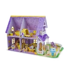 Melissa & Doug Pretty Purple Dollhouse 3D Puzzle - ميليسا اند دوج