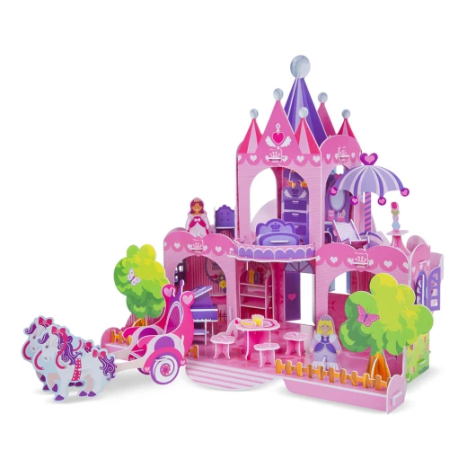 Melissa & Doug Pink Palace 3D Puzzle Melissa & Doug Pink Palace 3D Puzzle