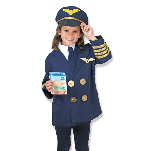 Melissa & Doug Pilot Role Play Costume Set, 3-6 years - Melissa &amp; Doug - Image 8