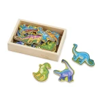Melissa & Doug Wooden Dinosaur Magnets - ميليسا اند دوج