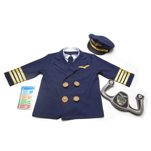 Melissa & Doug Pilot Role Play Costume Set, 3-6 years - Melissa &amp; Doug - Image 9