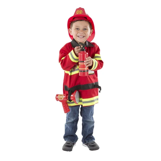 Melissa & Doug Fire Chief Role Play Costume Set, 3-6 years - Melissa &amp; Doug - Image 7