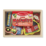 Melissa & Doug Wooden Farm Magnets - ميليسا اند دوج