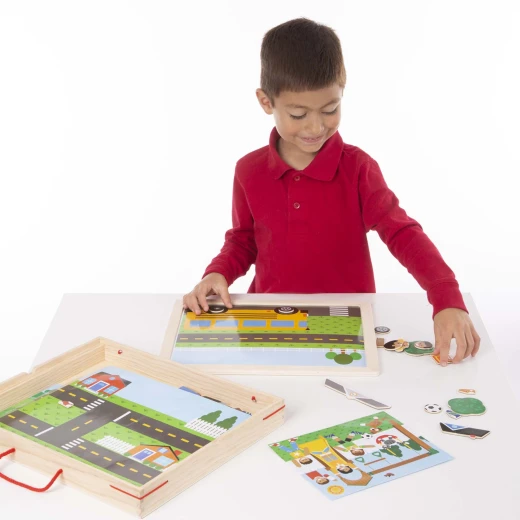 Melissa & Doug Wooden Magnetic Matching Picture Game - Melissa &amp; Doug - Image 2