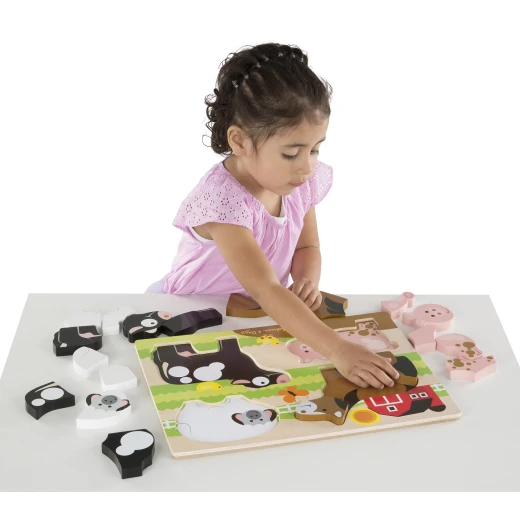 Chunky Jigsaw Puzzle - Farm Animals - ميليسا اند دوج - Image 5