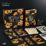 Mofakera Sun Flower Agenda, Gift Box 2020 - مفكرة