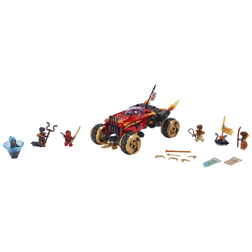 LEGO Ninjago Katana 4x4 Building Kit, New 2019 (450 Pieces) - ليجو - Image 7