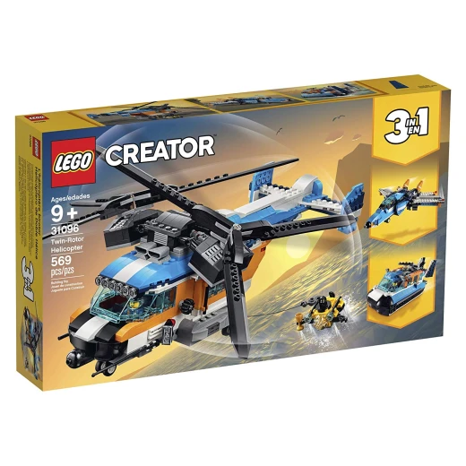 LEGO Creator 3in1 Fairground Carousel Building Kit, New 2019 (595 Pieces) - ليجو - Image 4