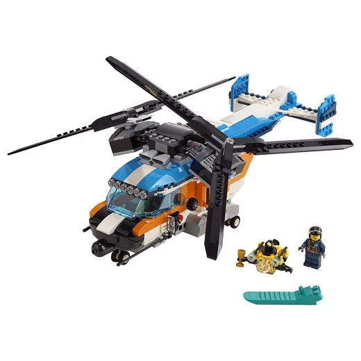 LEGO Creator 3in1 Fairground Carousel Building Kit, New 2019 (595 Pieces) - ليجو - Image 2