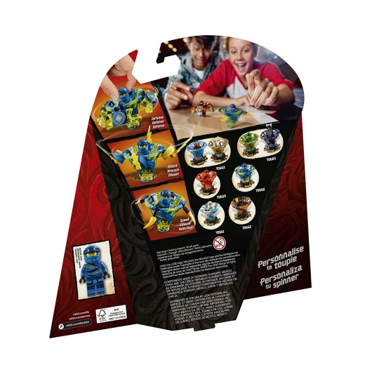 LEGO NINJAGO Spinjitzu Jay Building Kit, 2019 (97 Pieces) - ليجو - Image 4